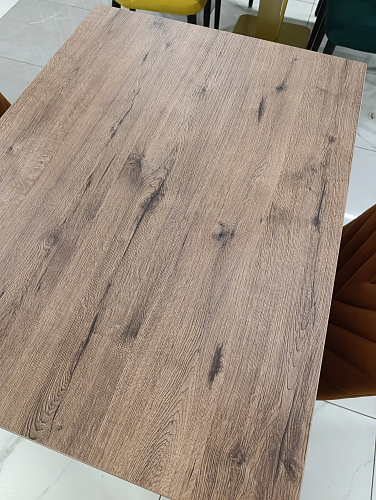 Стол Форли дуб рошелье / черный матовый из шоурума 7